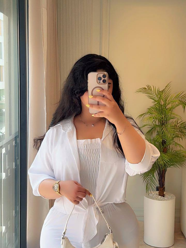سلوبيط مع فيست روعة اجود انواع ثوب كريب الممتاز