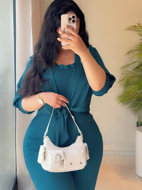 سلوبيط مع فيست روعة اجود انواع ثوب كريب الممتاز