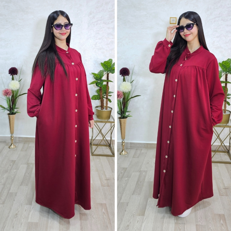 كسوة مونطوني كاجوال بأزرار أمامية