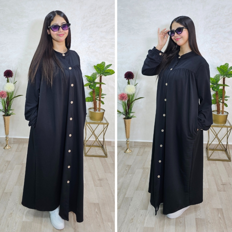 كسوة مونطوني كاجوال بأزرار أمامية