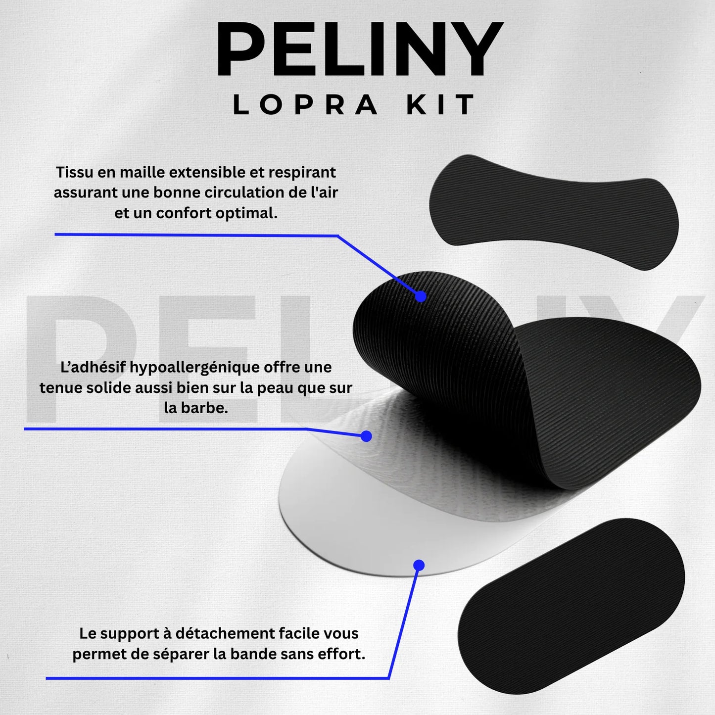 Pack Lopra Kit (MouthTape + NoseStrip)- Peliny®