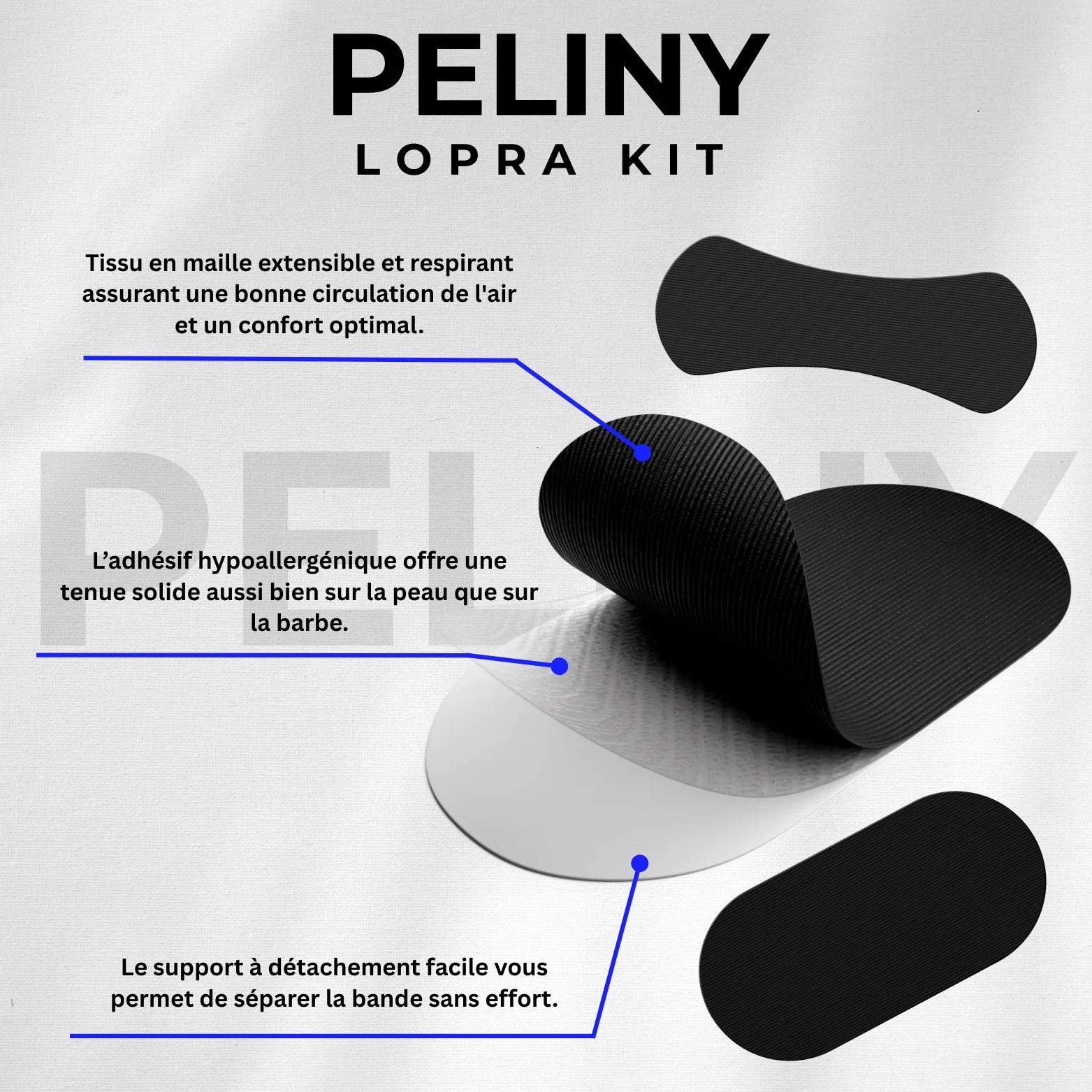 Pack Lopra Kit (MouthTape + NoseStrip)- Peliny®