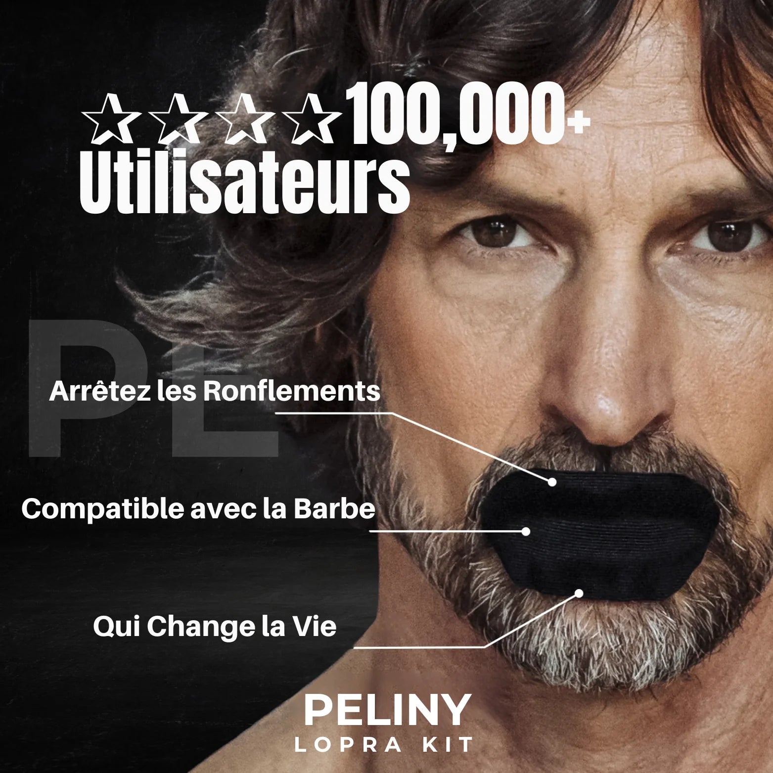 Pack Lopra Kit (MouthTape + NoseStrip)- Peliny®