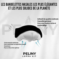 Pack Lopra Kit (MouthTape + NoseStrip)- Peliny®
