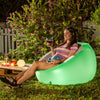 Inflora | Sillón Hinchable con LED Multicolor y Mando Chight InnovaGoods