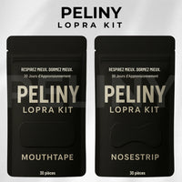 Pack Lopra Kit (MouthTape + NoseStrip)- Peliny®