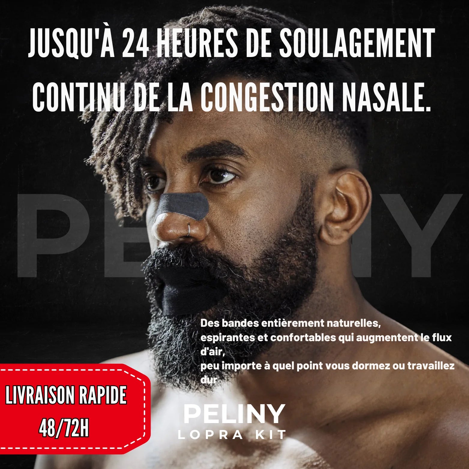 Pack Lopra Kit (MouthTape + NoseStrip)- Peliny®